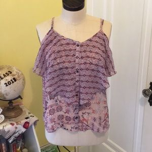 Women's sheer tank